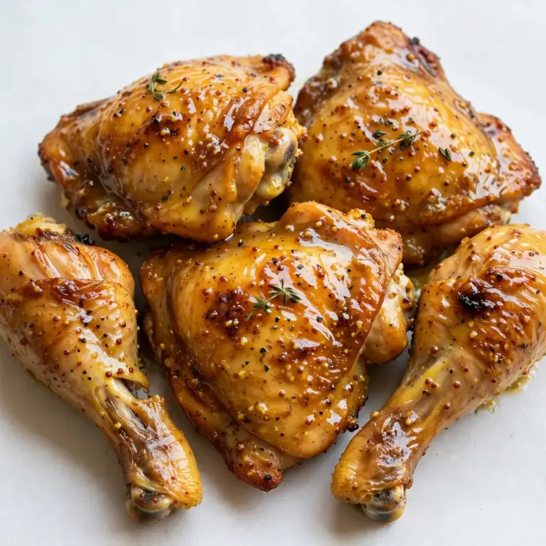 30-Minute Honey Mustard Baked Chicken Sheet Pan Dinner
