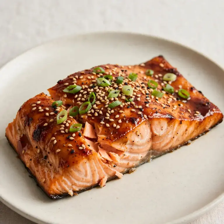 Baked Teriyaki Salmon