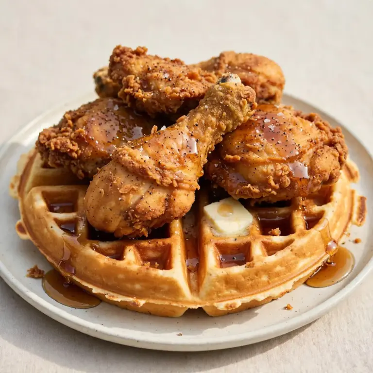 Chicken And Waffles (Southern Style)