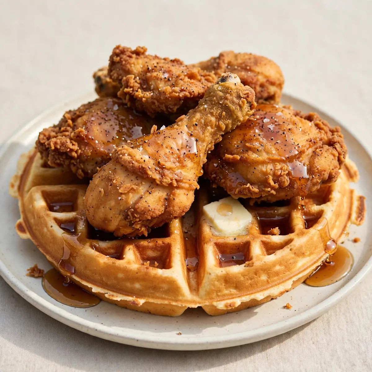 Chicken And Waffles (Southern Style)