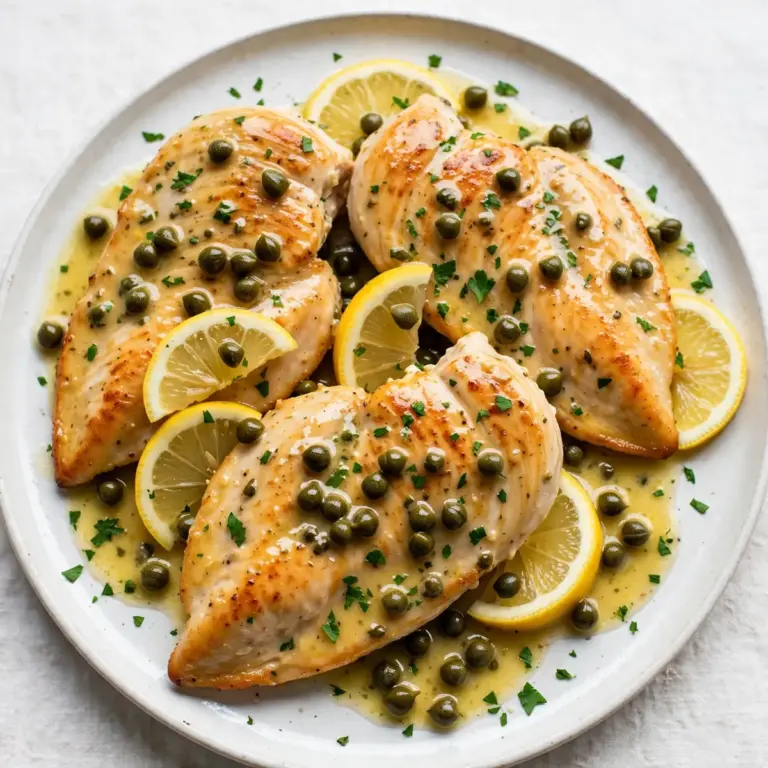 Chicken Piccata With Capers