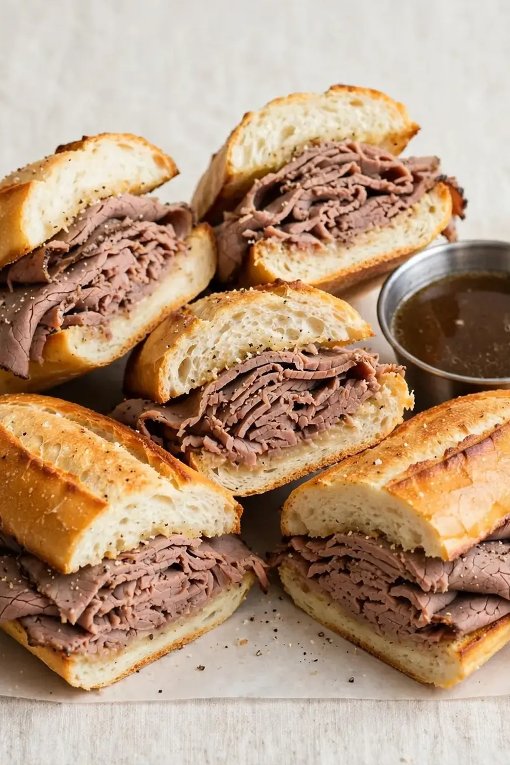 Classic French Dip Sandwiches