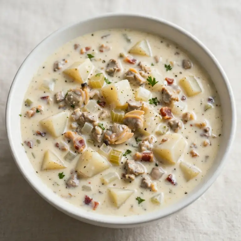 Classic New England Clam Chowder