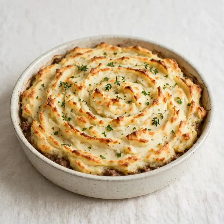 Classic Shepherd'S Pie With Ground Beef