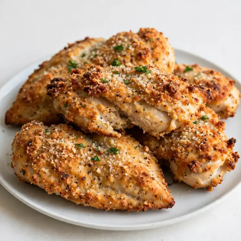 Crispy Parmesan Baked Chicken