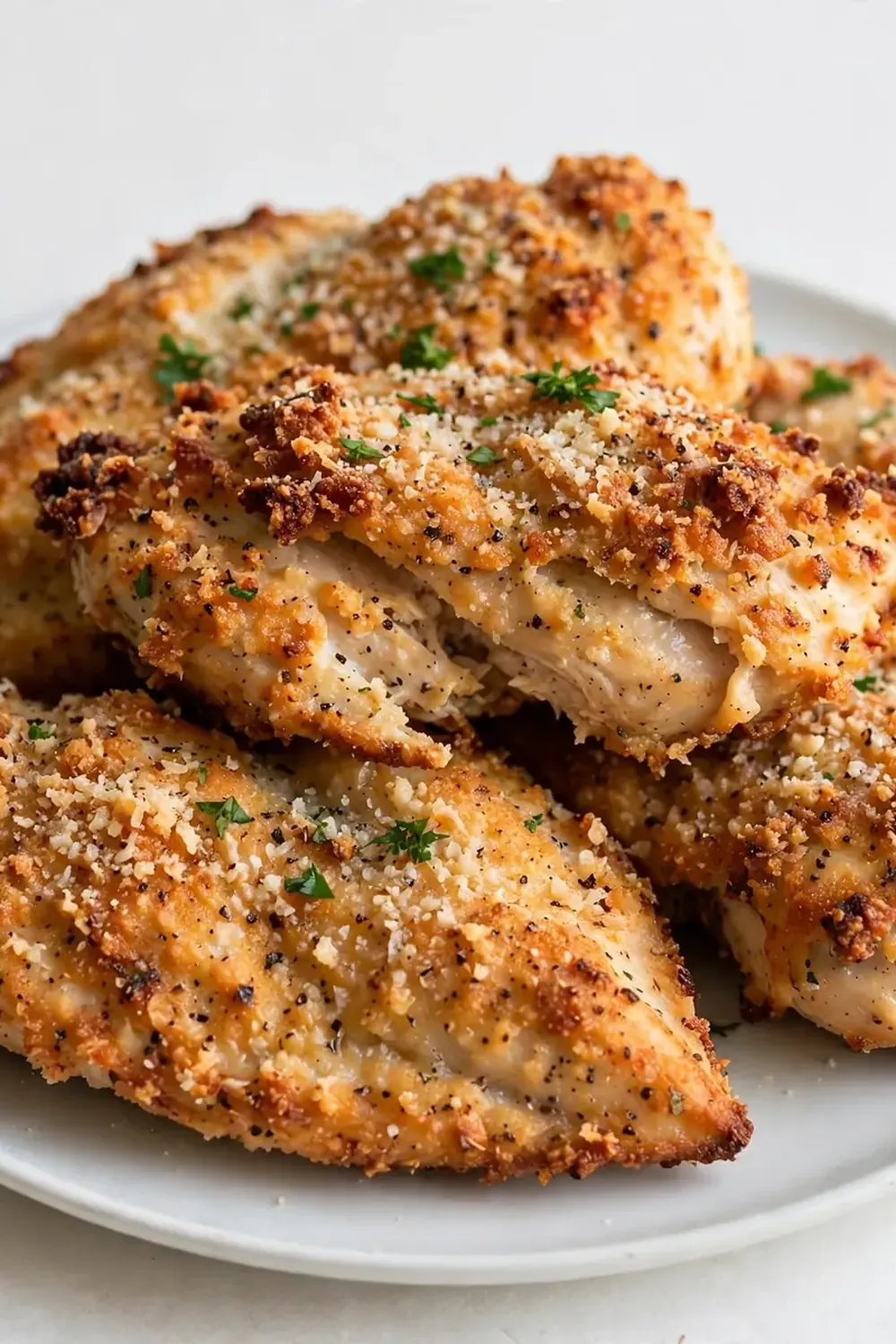 Crispy Parmesan Baked Chicken