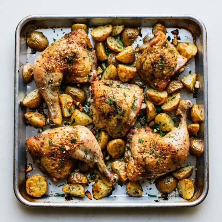 Easy Sheet Pan Ranch Chicken and Potatoes for Busy Weeknights