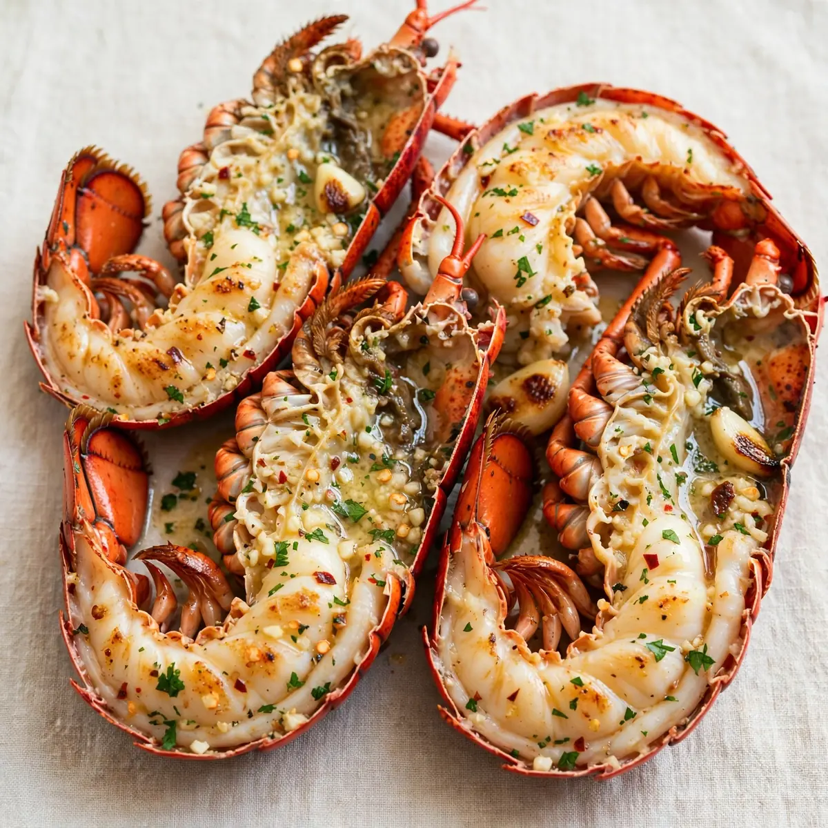 Garlic Butter Lobster Tails