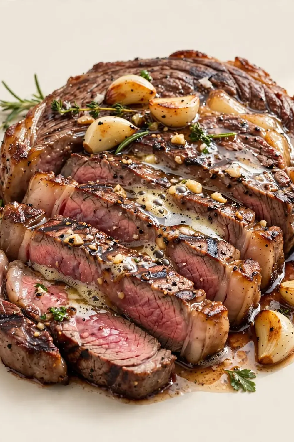 Garlic Butter Ribeye Steak (Restaurant Style)