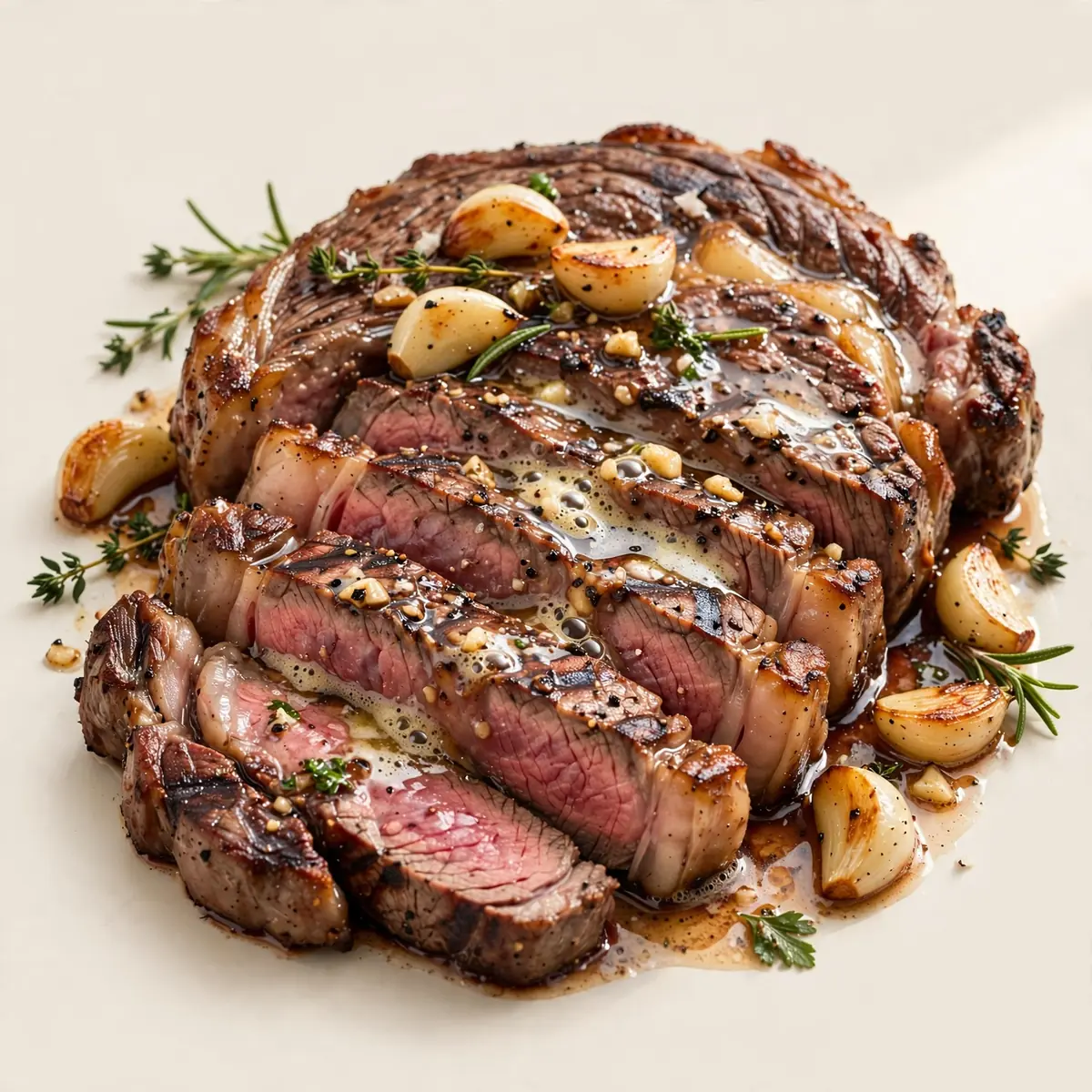 Garlic Butter Ribeye Steak (Restaurant Style)