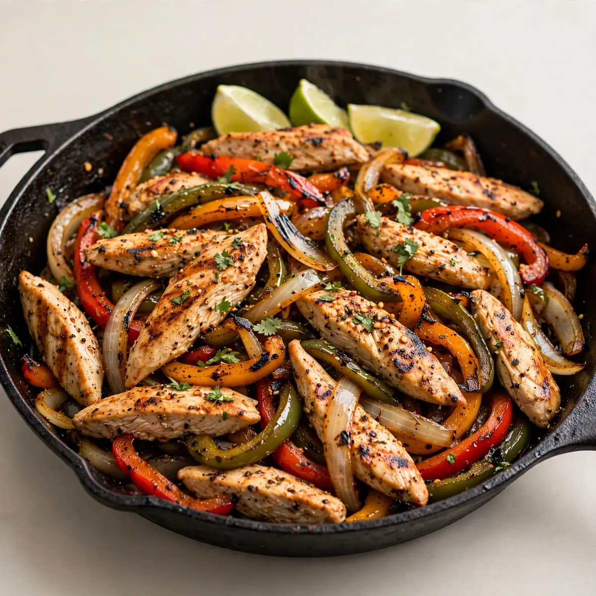 Grilled Chicken Fajitas