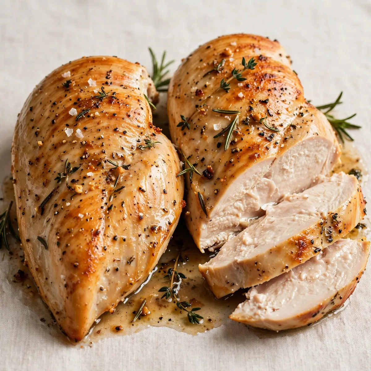 Juicy Oven-Baked Chicken Breast