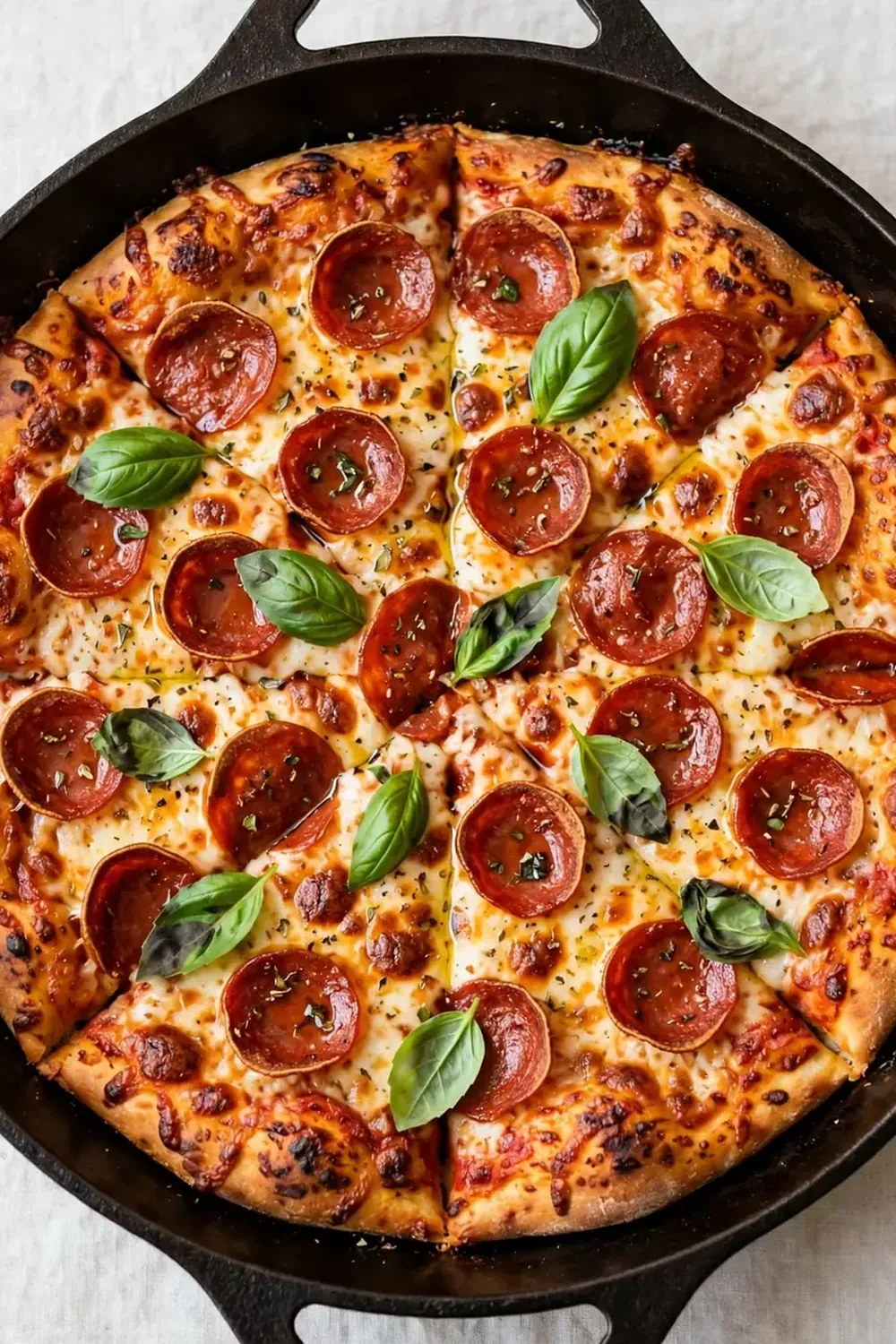 Cast Iron Skillet Pizza