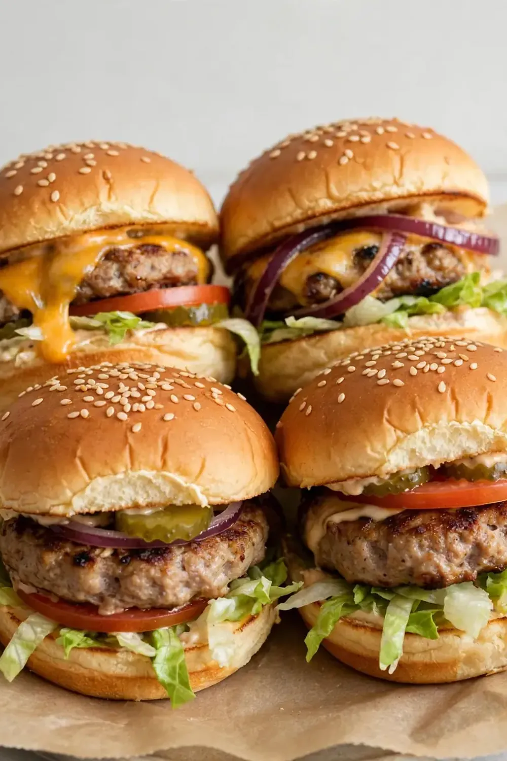 Turkey Burger Sliders