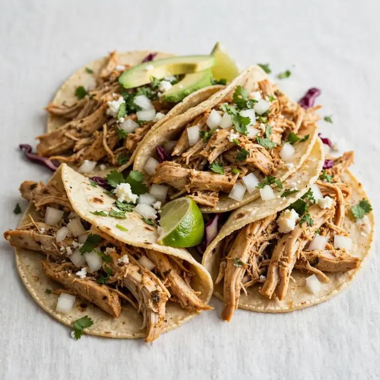 Slow Cooker Chicken Tacos