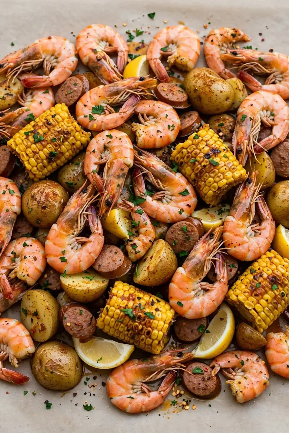 Spicy Cajun Shrimp Boil