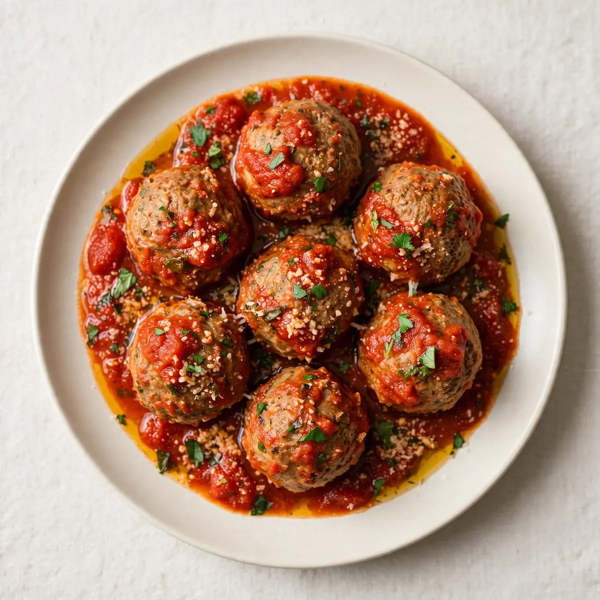 Turkey Meatballs In Marinara